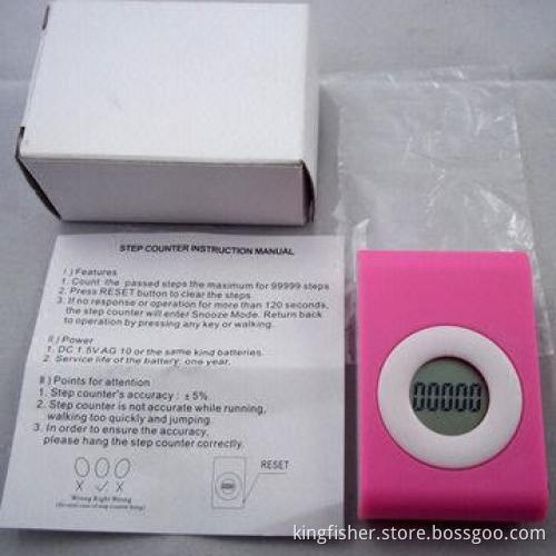 Pedometer counting